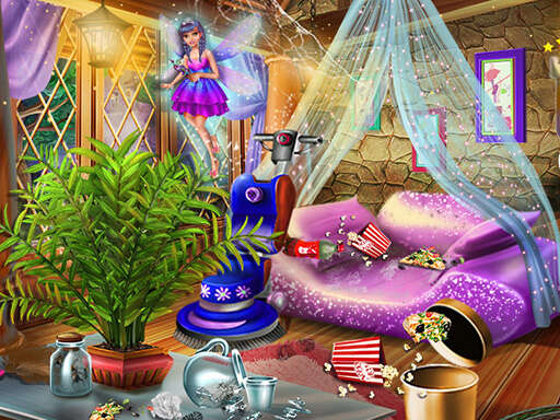 Fairy House Cleaning Games