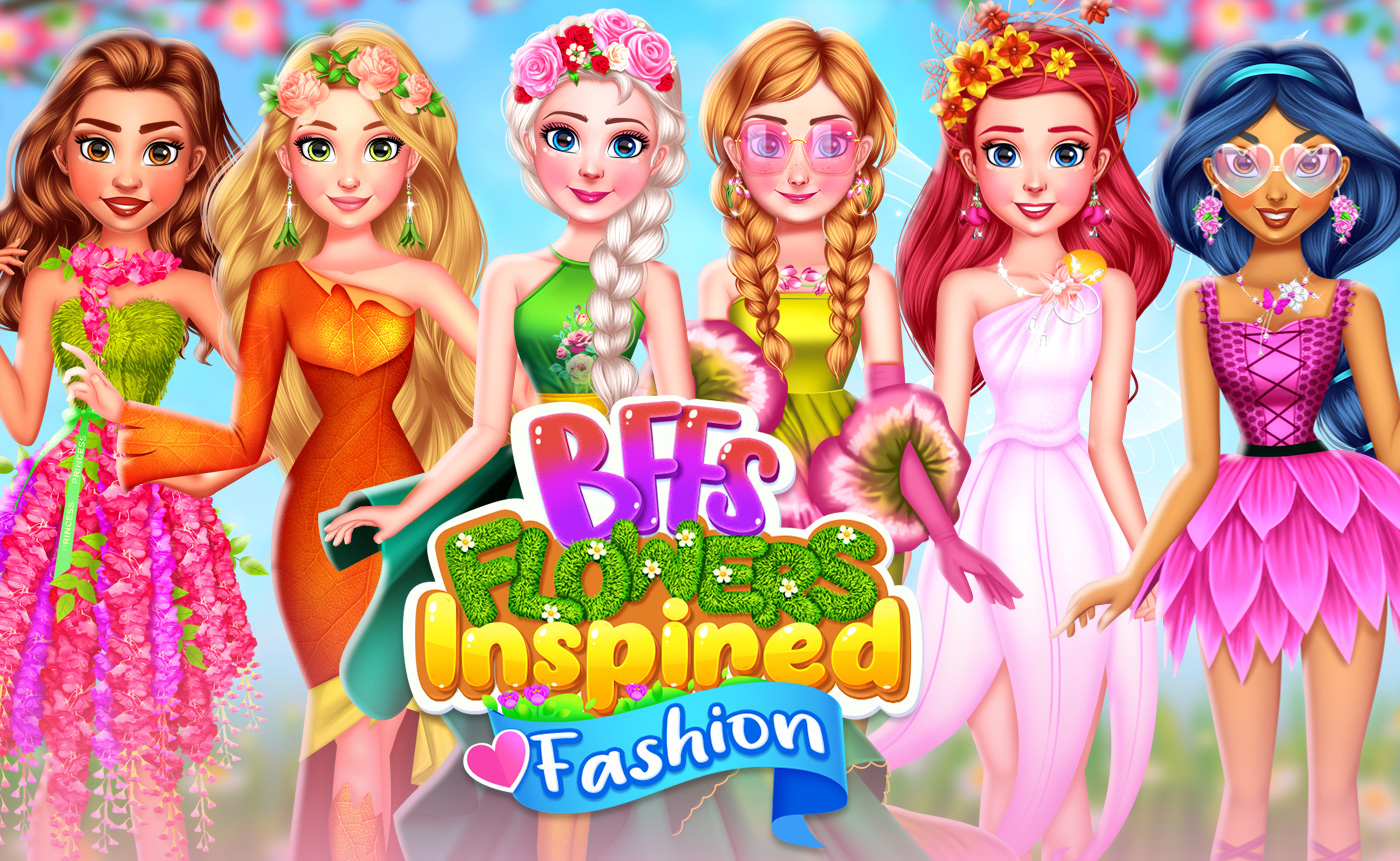 BFFs Flowers Inspired Fashion Play BFFs Flowers Inspired Fashion Now