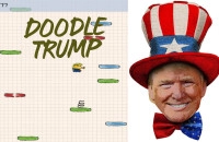 Play Doodle Jump Trump online free