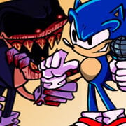 Jouez à FNF: Sonic classique et SonicEXE chantent trop lentement maintenant -  Capture d'écran de :xxx - Jeu :yyy