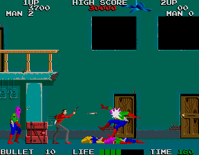 Play Rolling Thunder (rev 1) Now -  :xxx - :yyy Game Screenshot
