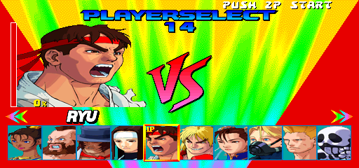 Play Street Fighter EX Plus (USA 970407) Now -  :xxx - :yyy Game Screenshot