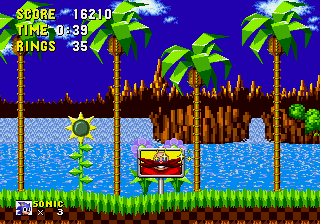 Jouez à Sonic pour Mega-CD maintenant -  Capture d'écran de :xxx - Jeu :yyy