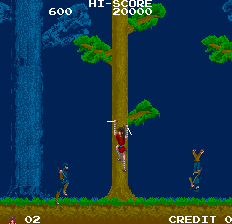 Play The Legend of Kage (bootleg set 1) Now -  :xxx - :yyy Game Screenshot