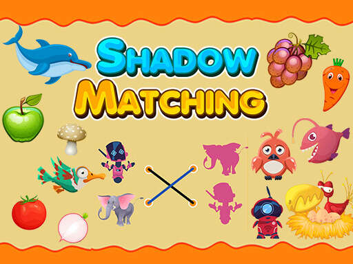 Shadow Matching Kids Learning Game Games