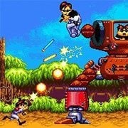 Play Gunstar Heroes Now - Shooting :xxx - :yyy Game Screenshot