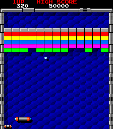 Spiele jetzt Arkanoid (Bootleg mit MCU, alt) -  :xxx – :yyy Spiel-Screenshot