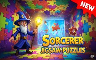 Sorcerer Jigsaw Puzzles - Free jigsaw-puzzles Game Like Musiknoten-Titelbild-Scherei