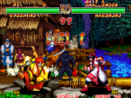 Play Saulabi Spirits / Jin Saulabi Tu Hon (Korean release of Samurai Shodown II, set 2) Now -  :xxx - :yyy Game Screenshot