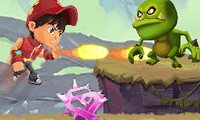Juega a Boboiboy Galaxy Run ahora -  Captura de pantalla de :xxx - Juego :yyy