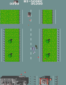 Play Gyrodine (Taito Corporation license) Now - Arcade :xxx - :yyy Game Screenshot