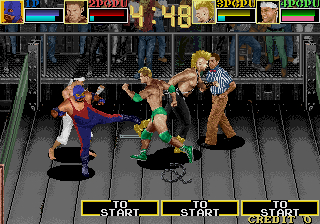 Play Ring Rage (Ver 2.3A 1992/08/09) Now -  :xxx - :yyy Game Screenshot