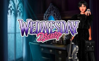 Wednesday Dress Up Adames - Free kids Game Like Tic-Tac-Toe Mouse Vs. Cat