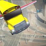 Play Flying Bus Simulator Now -  :xxx - :yyy Game Screenshot