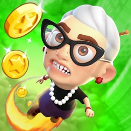 Angry Gran Jump Up gameplay screenshot