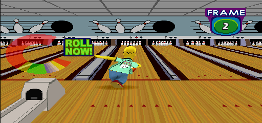 Spiele jetzt The Simpsons Bowling (GQ829 UAA) - Arcade :xxx – :yyy Spiel-Screenshot