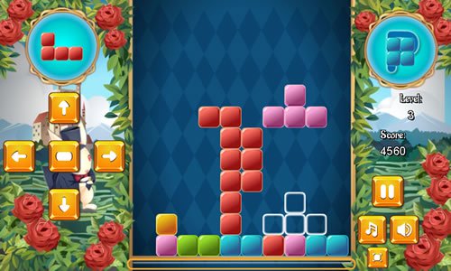 Spiele jetzt Alice in Tetrisland - Arcade :xxx – :yyy Spiel-Screenshot