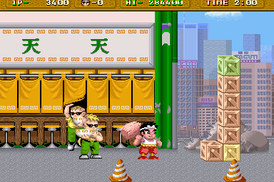 Juega a Daiku no Gensan (Japón, M72) ahora - Arcade Captura de pantalla de :xxx - Juego :yyy