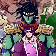 Играть в Наследие Джо Джо для будущего сейчас - Arcade Скриншот игры :xxx - :yyy
