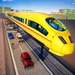 Play Euro Train Simulator Game 3D Now -  :xxx - :yyy Game Screenshot