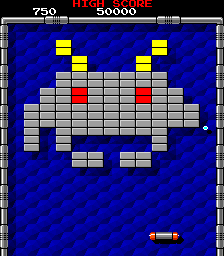 Spiele jetzt Arkanoid (Bootleg auf Block-Hardware) -  :xxx – :yyy Spiel-Screenshot