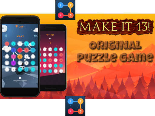13にしよう！ - Free ゲームPuzzle Game