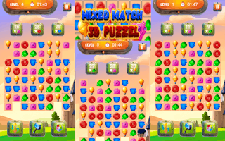 Mixed Match 3D Puzzle - Similar Game