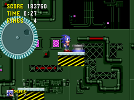 Jouez à Sonic le Hibou (USA, Europe) maintenant -  Capture d'écran de :xxx - Jeu :yyy