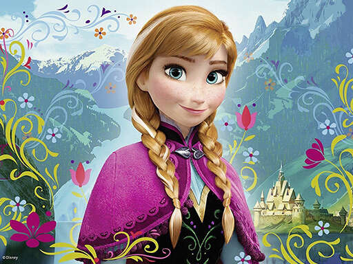 Anna Frozen Slide Games
