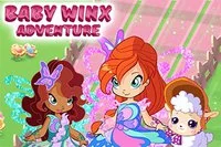 Играть в Кlub Winx: Приключения Baby Winx сейчас -  Скриншот игры :xxx - :yyy