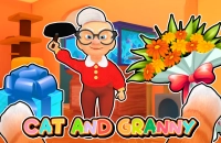 Cat and Granny gameplay screenshot