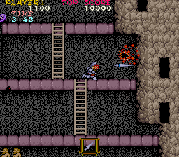 Play Ghosts'n Goblins (bootleg with Cross) Now -  :xxx - :yyy Game Screenshot
