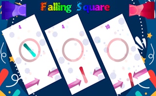 Falling Square Games