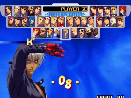 Play The King of Fighters 2000 (Playstation 2 ver. , EGHT hack) Now -  :xxx - :yyy Game Screenshot