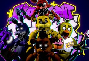 العب Friday Night Funkin' vs FNaF 1 الآن
