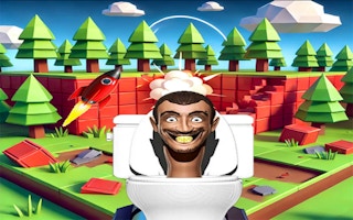 Skibidi Toilet Rocket Launcher - Free Games for Casual Game