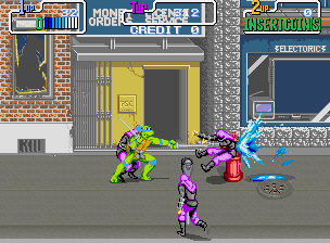 Jouez à Teenage Mutant Hero Turtles (UK 2 Players, set 2) maintenant -  Capture d'écran de :xxx - Jeu :yyy