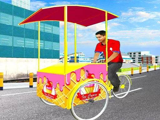 Hombre de helado de la ciudad: Juego simulador de entrega gratuita 3 - Free Juegos para Adventure Game