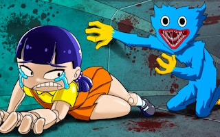 Играть в Huggy Wuggy SquidGame 3D сейчас