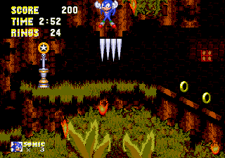 Играть в Сonic 3 - История Blue Knuckles сейчас -  Скриншот игры :xxx - :yyy