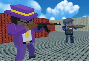 Blocky Gangster Warfare - 100% Free Block Blocky Gangster Warfare - Block Game Screenshot