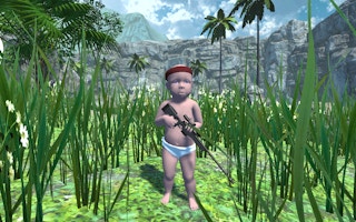 Baby Sniper In Vietnam - Free sniper Game Like Золотой Румей 3D