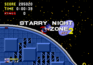 Jouez à Sonic the Hedgehog Megamix 40b maintenant -  Capture d'écran de :xxx - Jeu :yyy