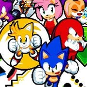 Jouez à Sonic Chaos Quest Ultimate maintenant -  Capture d'écran de :xxx - Jeu :yyy