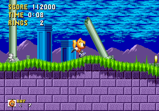 Play Ray in Sonic 1 Now -  :xxx - :yyy Game Screenshot