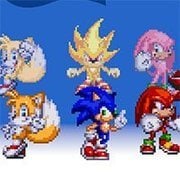 Jouez à Sonic 1 Megamix (Sega) maintenant - Arcade Capture d'écran de :xxx - Jeu :yyy
