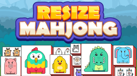 Play Resize Mahjong Now