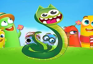 Crazy Cattle 3D Game Logo - Free Online Games Platform