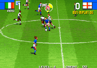 Play Super Sidekicks 2 - The World Championship / Tokuten Ou 2 - real fight football (NGM-061)(NGH-061) Now -  :xxx - :yyy Game Screenshot