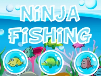 Ninja Fishing gameplay screenshot